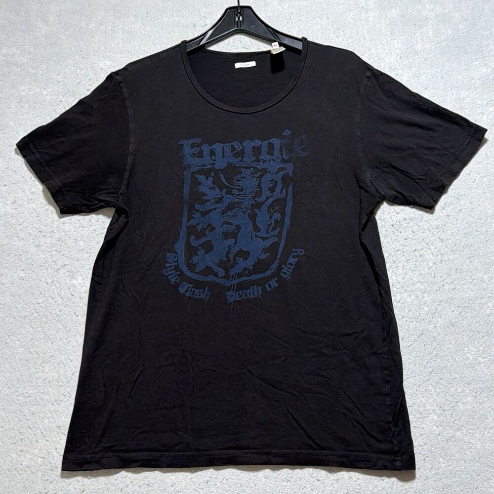 Vintage Y2K Energie by Miss Sixty Round Neck Shirt Graphic Print Tee Women’s XL